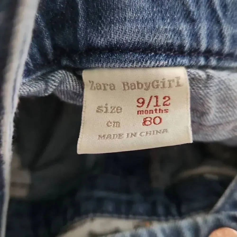 Zara babygirl denim